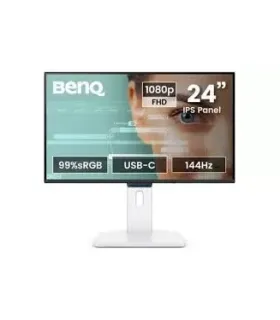 MONITOR BENQ GW2490TC (9H.LNMLA.TBE) 23.8” 1080P FHD 144HZ IPS EYE-CARE, USB-C, ALTURA REGULABLE, CERTIFICADO TUV