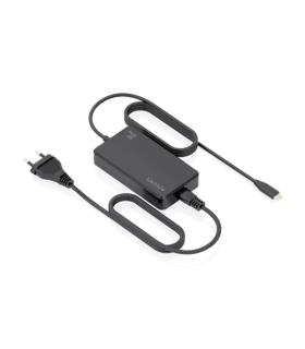 Aisens Cargador de Portatil GaN USB-C/PD 65W - Cable de 1.80m - Color Negro