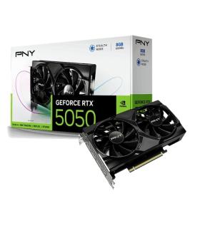 PNY GeForce RTX 5050 Tarjeta Grafica 8GB GDDR6 Dual Fan, 1X HDMI, 3X DisplayPorts
