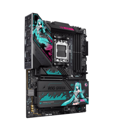 ASUS ROG STRIX X870E-H GAMING WIFI7 HATSUNE MIKU EDITION AMD X870E Zócalo AM5 ATX