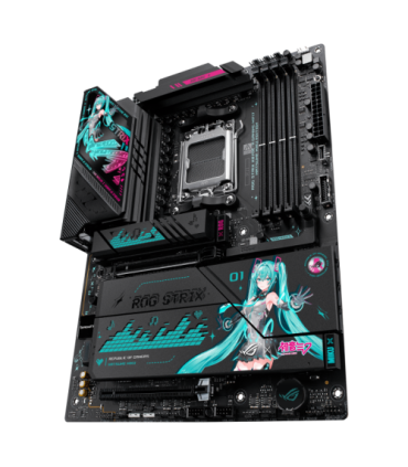 ASUS ROG STRIX X870E-H GAMING WIFI7 HATSUNE MIKU EDITION AMD X870E Zócalo AM5 ATX