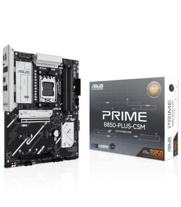 Asus Prime B850-Plus-CSM Placa Base AM5 - 4x DDR5, 3x M2, 4x Sata III, PCIe 4.0, 5.0 USB 2.0, 3.2, USB-C, RJ-45, HDMI, DisplayPo