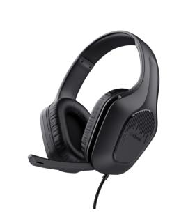 Trust GXT 415 Zirox Auriculares Gaming USB - Unidades de Altavoz 50mm - Cable 2m - Color Negro