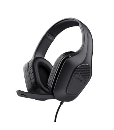 Trust GXT 415 Zirox Auriculares Gaming USB - Unidades de Altavoz 50mm - Cable 2m - Color Negro