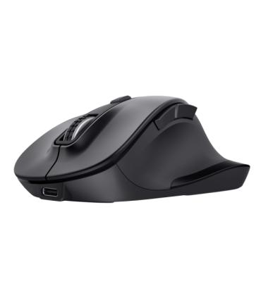 Trust Fyda Raton Inalambrico Multidispositivo - Bluetooth - 2400 dpi - 6 Botones - Color Negro