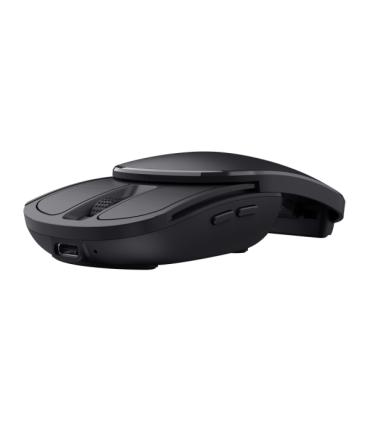 Trust Zylo Raton Inalambrico Plegable de Bolsillo - 2400 dpi - 6 Botones - Color Negro