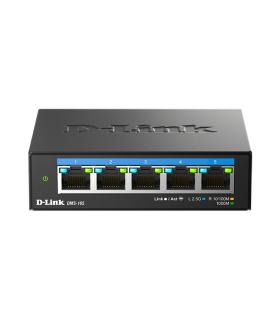 D-Link Switch 5 Puertos Multigigabit 2.5G No Gestionado - Switching 25 Gbps - Chasis Metalico