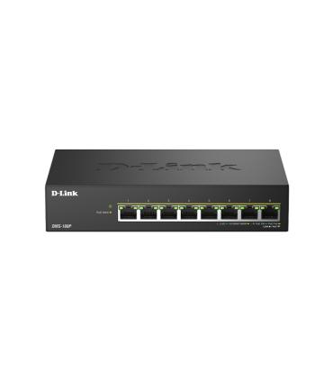 D-Link Switch 8 Puertos 2.5G PoE No Gestionado - Switching 40 Gbps - PoE 230W
