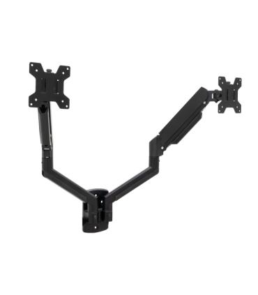 Tooq Soporte de Pared con Brazos Articulados para Monitores de 13"-34" - Piston de Gas - Giratorio e Inclinable - Gestion de Cab