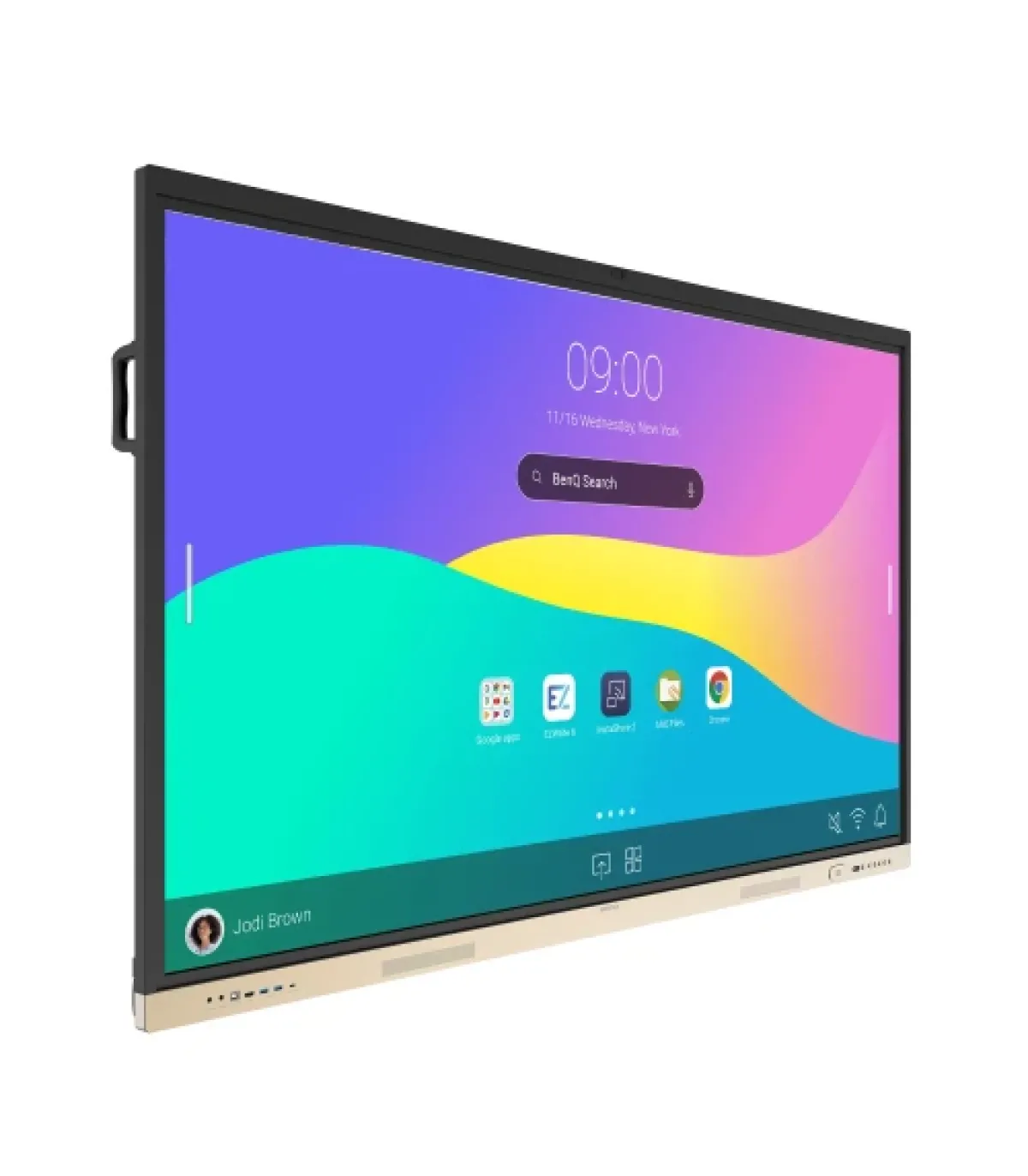 BENQAV PANTALLA INTERACTIVA RE9804FV (9H.FAKTK.DE4) 98" EDLA WITH ANDROID 13, 8GB / 64GB, UHD 3840 × 2160 PIXELS, 20W X2 SPEAKER