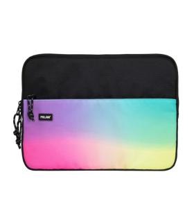Milan Sunset Funda para Portatiles hasta 13" - Cierre de Cremallera con Tirador - Bolsillo Delantero - 34.5x26x2.5cm - Multicolo