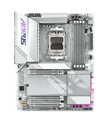 PLACA GIGABYTE X870E A ELITE WIFI7 ICE (BLANCO),AMD,AM5,X870E,4DDR5,256GB,1HDMI+1FHDMI+2USB4,4SATA3+4M.2,2.5GBLAN+WIFI7+BT5.4,6U