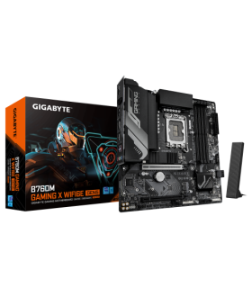 PLACA GIGABYTE B760M GAMING X WF6E GEN5,INTEL,1700,B760,4DDR5,192GB,HDMI+DP,4SATA+3M.2,3USB 3.2+USB-C,2.5GB+WIFI6E+BT5.3,MATX