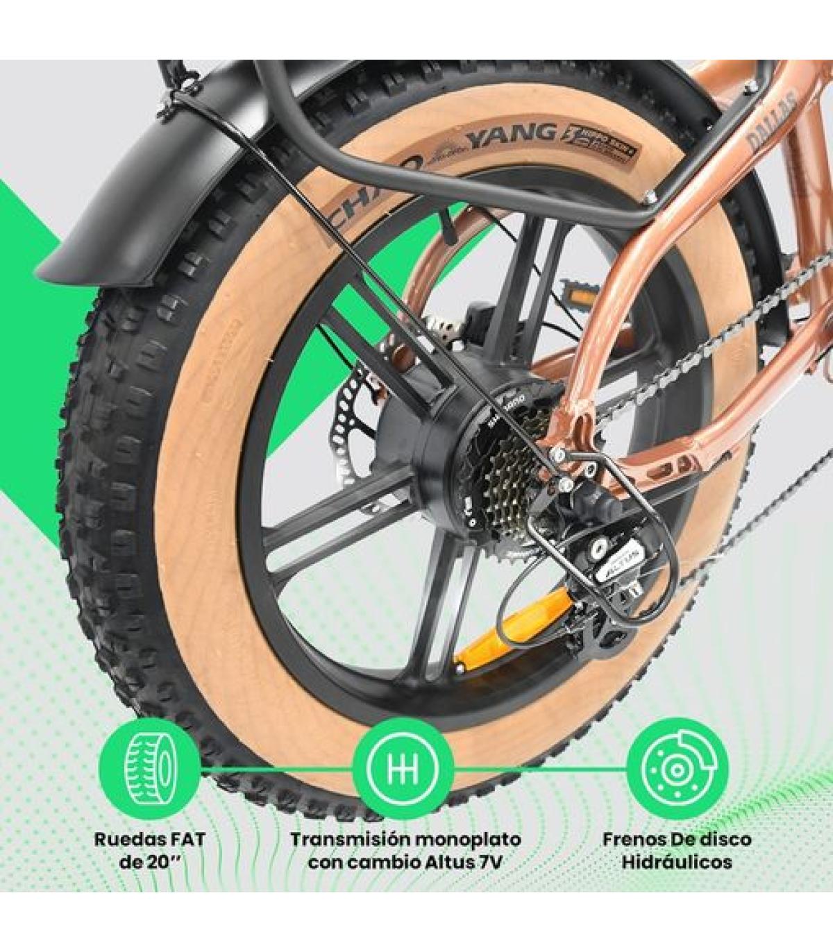 YOUIN E-BIKE 20" FAT YOUIN DA