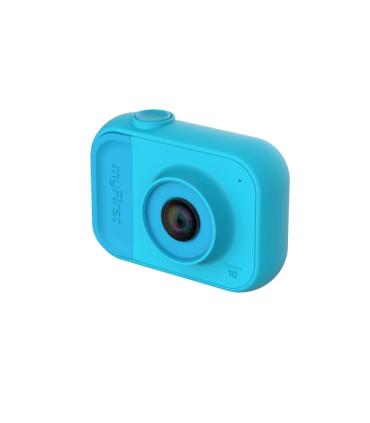 MyFirst Camera 10 Camara Digital Infantil - 5MP - Ultra Slim - Portatil - Acople para Tripode - Videos y Fotos en HD - Color Azu