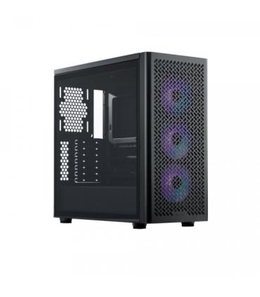 Cooler Master Elite 502 Caja Torre E-ATX - 3 Ventiladores 120mm RGB - Ventana Lateral - Gestion de Cables - Audio - 1xUSB-A - 1x