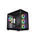 Cooler Master Elite 600 Caja Semitorre ATX/MicroATX/Mini-ITX - 4 Ventiladores 120mm RGB - Vista Panoramica - Doble Camara - Audi