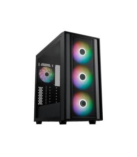Cooler Master Masterbox 600 Caja Semitorre ATX/MicroATX/Mini-ITX - 3 Ventiladores 140mm RGB Frontales - 1 Ventilador 120mm RGB..