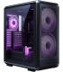 Cooler Master Masterframe 500 Caja Torre E-ATX - 2 Ventiladores 200mm RGB Frontales - Ventana Lateral - Paneles Intercambiables.