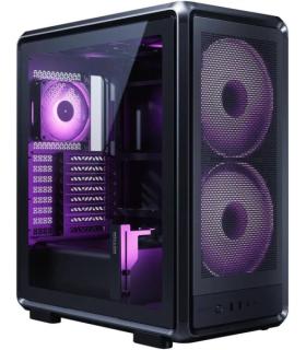 Cooler Master Masterframe 500 Caja Torre E-ATX - 2 Ventiladores 200mm RGB Frontales - Ventana Lateral - Paneles Intercambiables.
