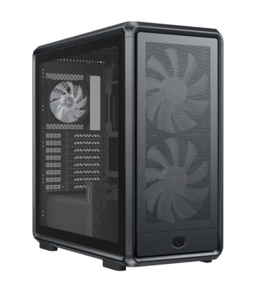 Cooler Master Masterframe 600 Caja Torre E-ATX - 2 Ventiladores 200mm RGB Frontales - 1 Ventilador 120mm RGB Trasero - Ventana..