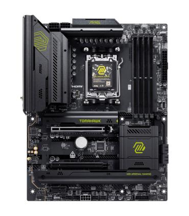 PLACA MSI MAG B850 TOMAHAWK WIFI,AMD,AM5,B850,4DDR5,256GB,1HDMI,4SATA3+2M.2,5GBLAN+WIFI7+BT5.4,4USB3.2+2 TYPE-C,ATX