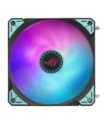 ASUS ROG RYUO IV 360 ARGB Hatsune Miku Edition Procesador Sistema de refrigeración líquida todo en uno 12 cm Negro, Turquesa