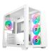 Abysm Danube Sava 285 BX203 White ARGB Caja Torre ATX, ITX, Micro ATX - Lateral y Frontal Cristal Templado - 3.5" y 2.5" - USB-A