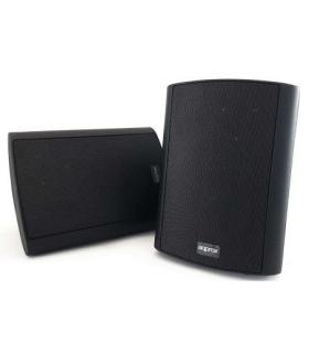 Approx Altavoces Autoamplificados 60W RMS Bluetooth - RCA, Jack 3.5mm, 5 Pin - Incluye Soportes de Pared - Color Negro