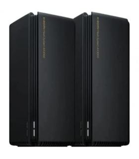 Xiaomi Sistema WiFi Mesh WiFi 6 AX3000 Dual Band - 2 Unidades - Velocidad hasta 2976Mbps - 3 Puertos RJ-45