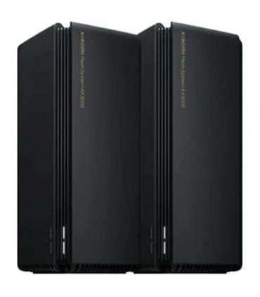 Xiaomi Sistema WiFi Mesh WiFi 6 AX3000 Dual Band - 2 Unidades - Velocidad hasta 2976Mbps - 3 Puertos RJ-45