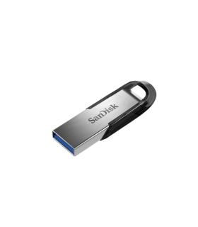 Sandisk Ultra Flair Memoria USB 3.0 512GB - Hasta 150MB/s de Transferencia - Diseño Metalico - Color Acero/Negro
