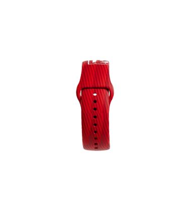 Savefamily Correa de Silicona para Savewatch Plus Edicion Atletico de Madrid - Color Roja