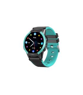 Savefamily Reloj Inteligente Infantil Slim con GPS y Llamada - IPX7 - Camara Lateral - Pantalla IPS 1,28" - Color Verde