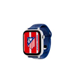 Savefamily Reloj Inteligente Infantil Savewatch Plus Edicion Atletico de Madrid con GPS y Llamada - Correa Silicona Azul