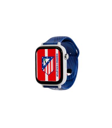 Savefamily Reloj Inteligente Infantil Savewatch Plus Edicion Atletico de Madrid con GPS y Llamada - Correa Silicona Azul
