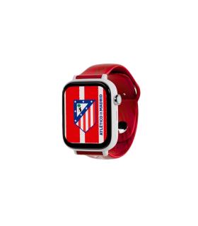 Savefamily Reloj Inteligente Infantil Savewatch Plus Edicion Atletico de Madrid con GPS y Llamada - Correa Silicona Roja