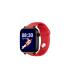 Savefamily Reloj Inteligente Infantil SaveWatch Plus con GPS y Llamada - IP67 - Boton SOS - Carcasa Negra - Correa Silicona Roja