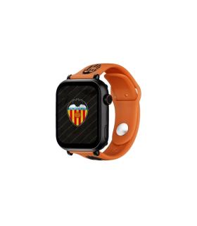 Savefamily Reloj Inteligente Infantil Savewatch Plus Edicion Valencia C.F. con GPS y Llamada - Correa Silicona Naranja