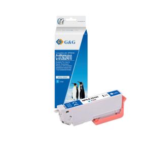 G&G Epson T2632/T2612 (26XL) Cyan Cartucho de Tinta Generico - Reemplaza C13T26324012/C13T26124012