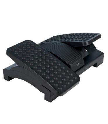 TOOQ (TQFR0605-B) REPOSAPIES AJUSTABLE EN ALTURA E INCLINACIÓN, NEGRO