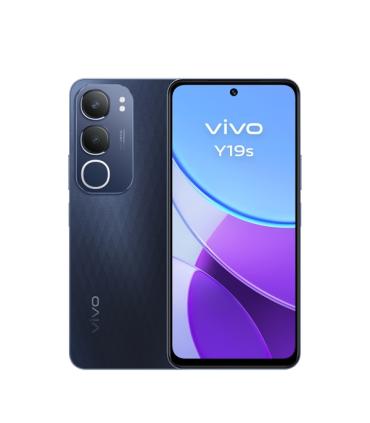 Vivo Y19s Smartphone Pantalla 6.68" - 6GB - 128GB - Camara 50Mp - Bateria 5150mAh - Admite Carga de 44W - Color Negro
