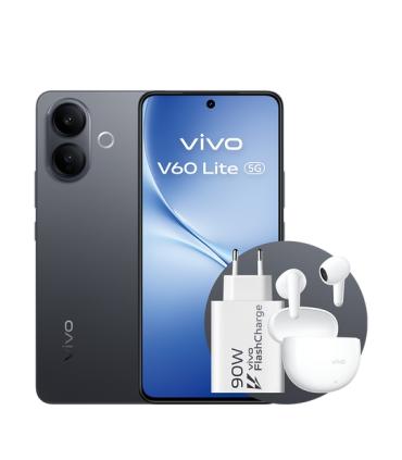 Vivo V60 Lite 5G Smartphone Pantalla 6.77" - 120Hz - 8GB - 256GB - Camara 50Mp - Bateria 6500mAh - Admite Carga de 90W - Color..