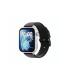 Savefamily Reloj Inteligente Infantil SaveWatch Plus 2 - Pantalla Amoled - Carcasa Blanca - Correa Silicona Negra