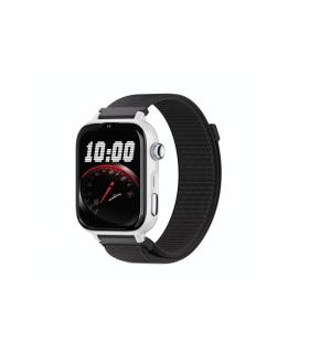 Savefamily Reloj Inteligente Infantil SaveWatch Plus 2 - Pantalla Amoled - Carcasa Blanca - Correa Tela Negra