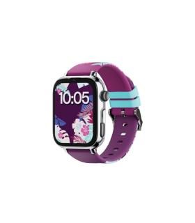 Savefamily Reloj Inteligente Infantil SaveWatch Plus 2 - Pantalla Amoled - Carcasa Plateada - Correa Silicona Maui