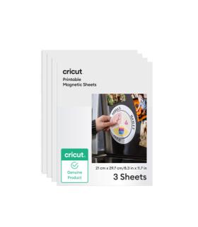 CRICUT PRINTABLE MAGNET SHEETS A4 (3) WHITE
