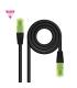 Nanocable Cable Red Latiguillo Cat.6 UTP AWG26 CCA - Longitud 30m - Color Negro