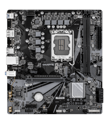 GIGABYTE H610M D3W Placa Base - Compatible con procesadores Intel Core de 14ª generación, VRM de 5+1+1 fases, hasta 5600MHz DDR5