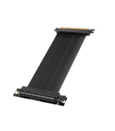 Mars Gaming MCA-PCIE40 Cable de Extension Riser PCIe 4.0 X16 Flexible - Blindaje EMI - Conector Hembra a 90º - Longitud 30cm ..